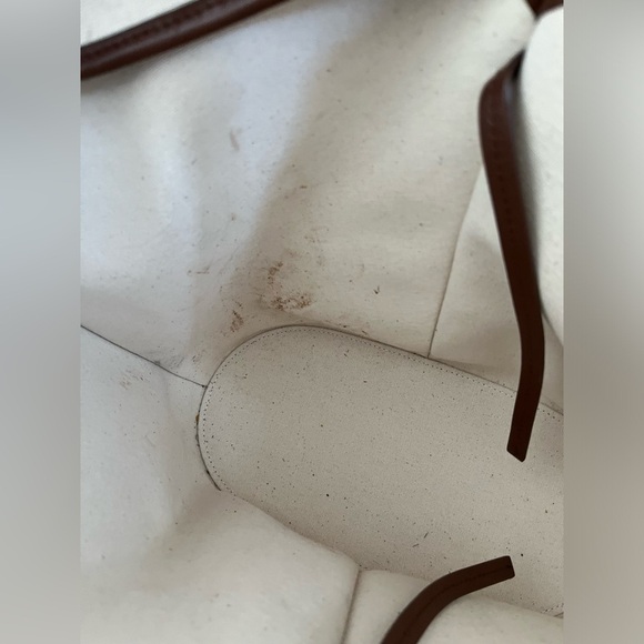 HEREU Calella canvas & leather tote bag - Picture 14 of 16